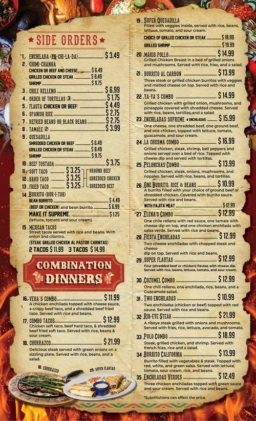 Menu page 2