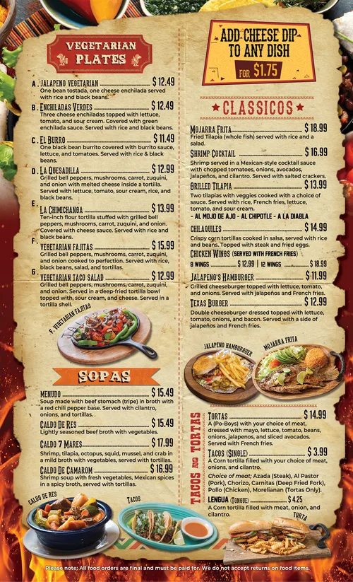 Menu page 4