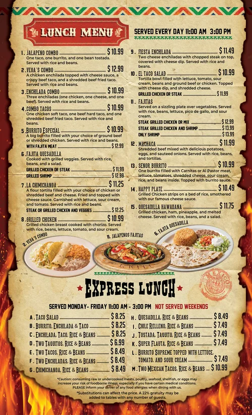 Menu page 5