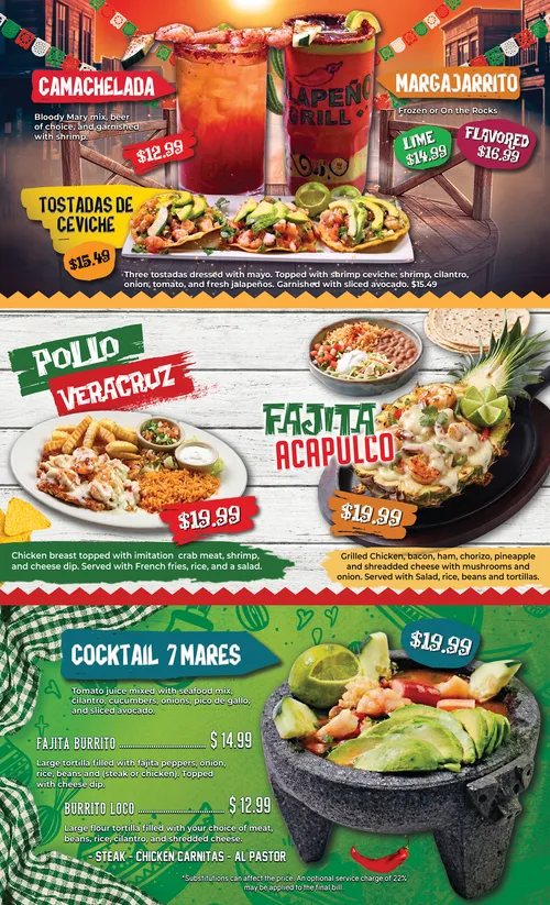 Menu page 6