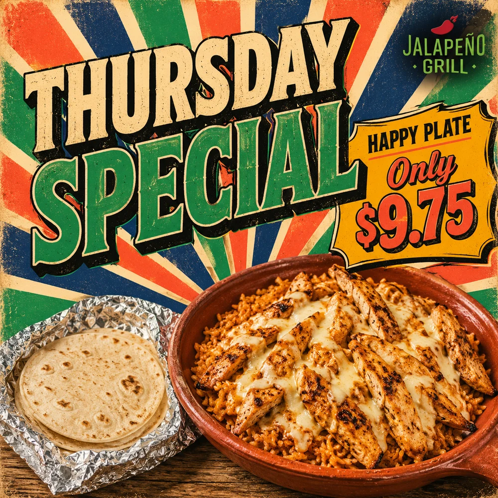 Thursday Happy Plate